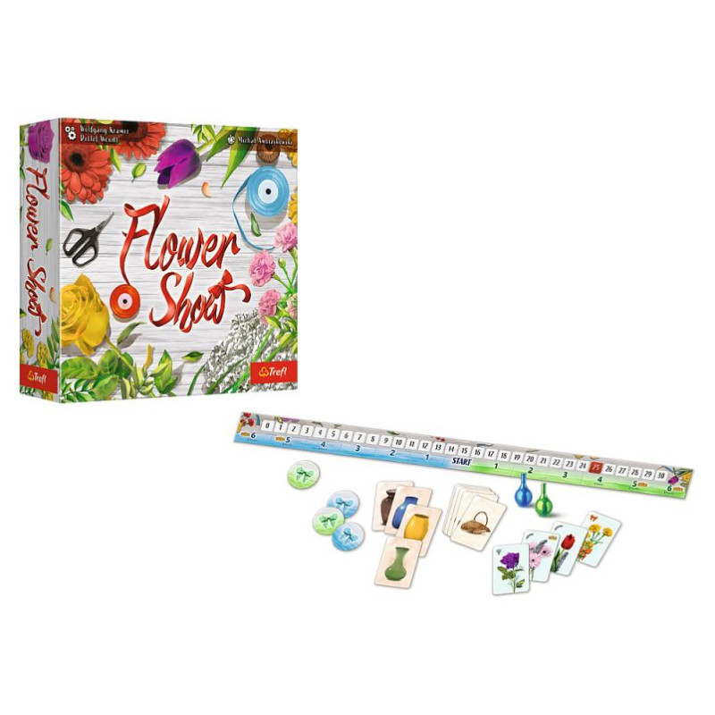 Trefl Galda spēle "Ziedu izstāde"