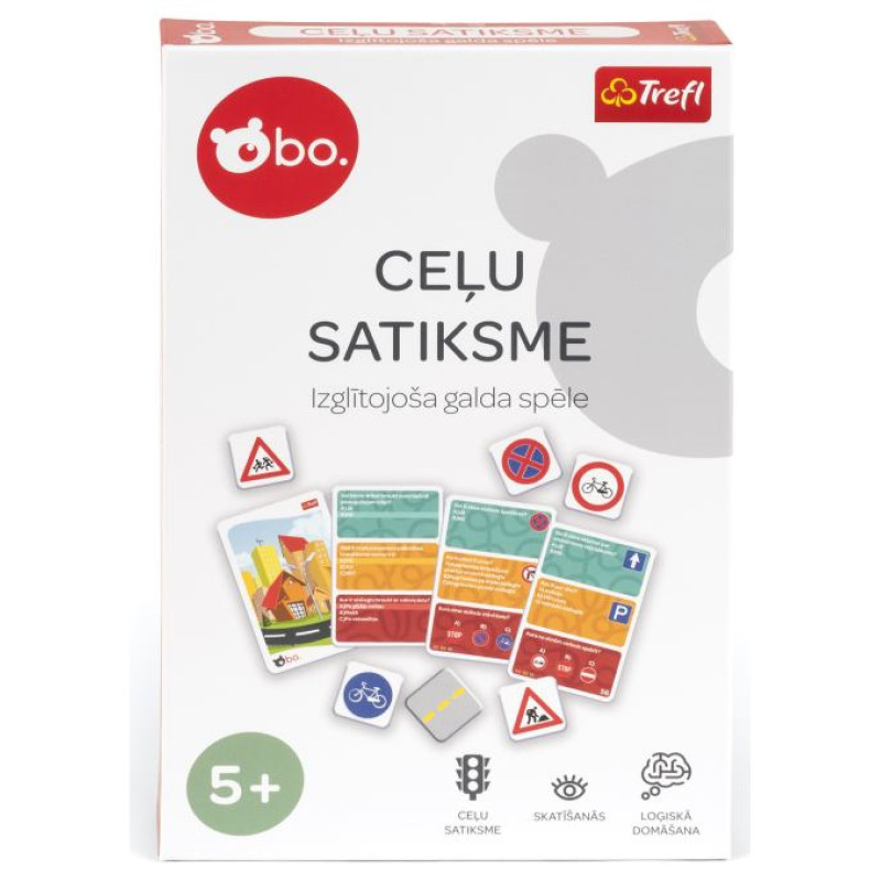 BO. Izglītojo&scaron;a galda spēlē "Ceļu satiksme" (Latvie&scaron;u val.)