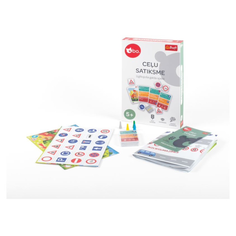 BO. Izglītojo&scaron;a galda spēlē "Ceļu satiksme" (Latvie&scaron;u val.)