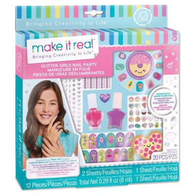 Make It Real Spīdīgais Nagu dizaina komplekts