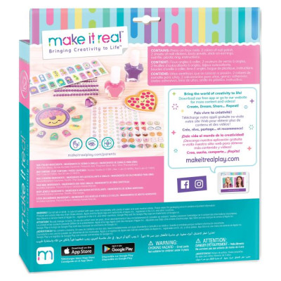 Make It Real Spīdīgais Nagu dizaina komplekts