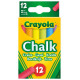 Crayola 12 Kaļķa krītiņi krāsaini