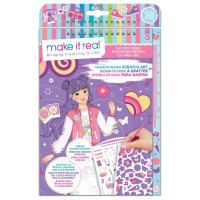 Make It Real Modes dizaina skrāpējamā māksla: Groovy Vibes