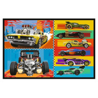 Trefl HOT WHEELS Pužļu komplekts Rotaļu automašīnas, 2x70 gab., 2 x 70 gab.