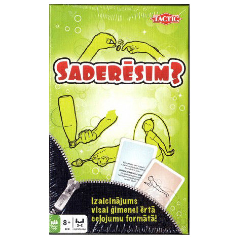 Tactic Galda spēle Nr.1 Saderēsim, ceļojumu (Latvie&scaron;u val.)