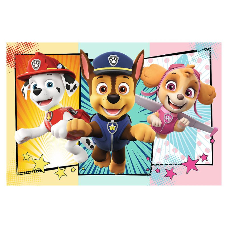 Trefl PAW PATROL Mini puzle Ķepu Patruļa, 54 gab.