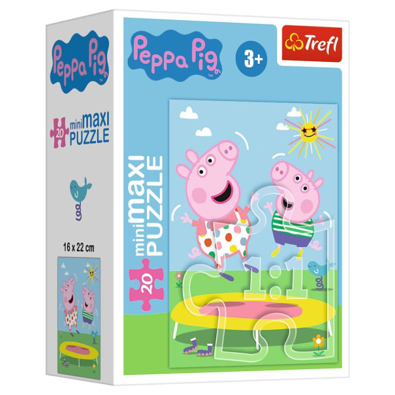 Trefl PEPPA PIG Mini Maxi puzle &bdquo;Cūciņa Peppa", 20 gab.