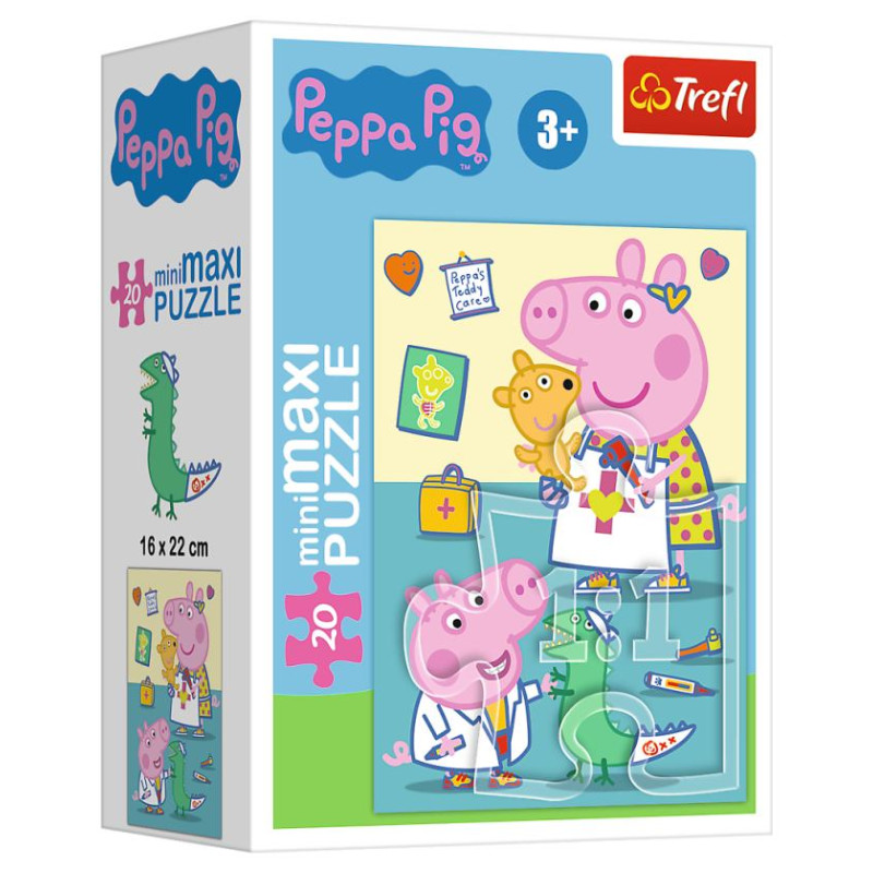 Trefl PEPPA PIG Mini Maxi puzle &bdquo;Cūciņa Peppa", 20 gab.