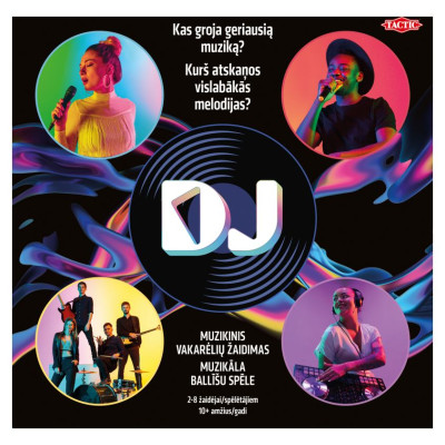 Tactic Galda spēle "DJ Pop Music"