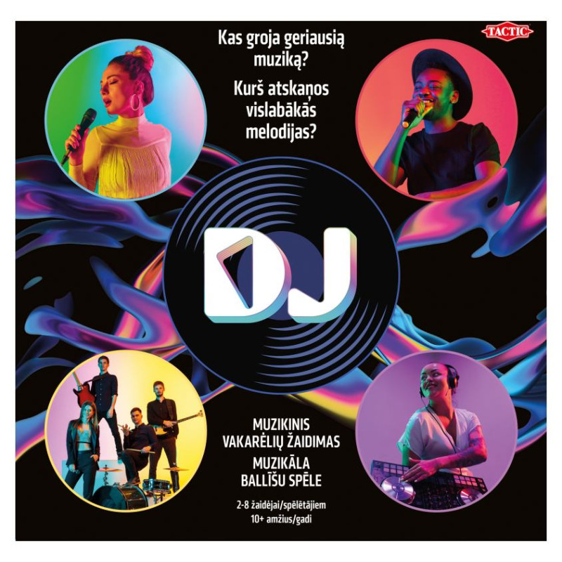 Tactic Galda spēle "DJ Pop Music"