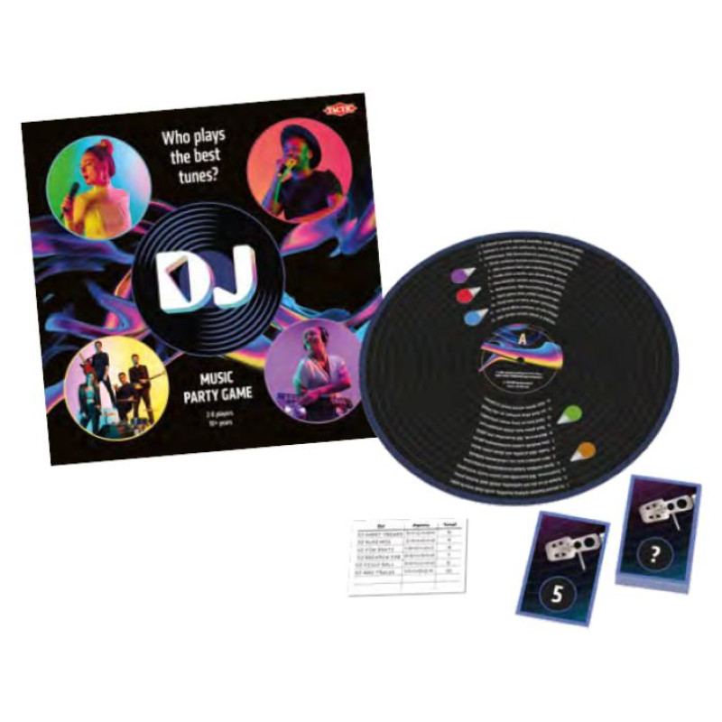 Tactic Galda spēle "DJ Pop Music"