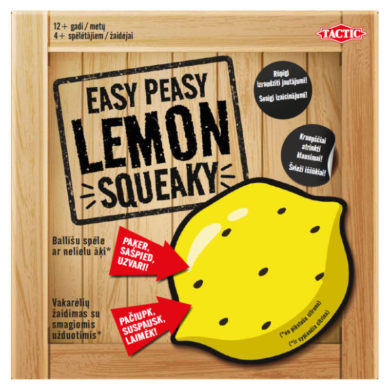 Tactic Galda spēle "Easy Peasy Lemon Squeaky"