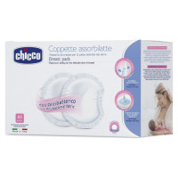 Chicco Krūšturu ieliktņi anibakteriālie, 60 gb.