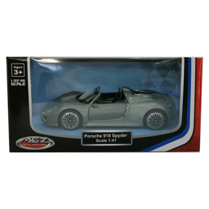 MSZ Miniatūrais modelis - Porsche 918 Spyder, mērogs 1:41