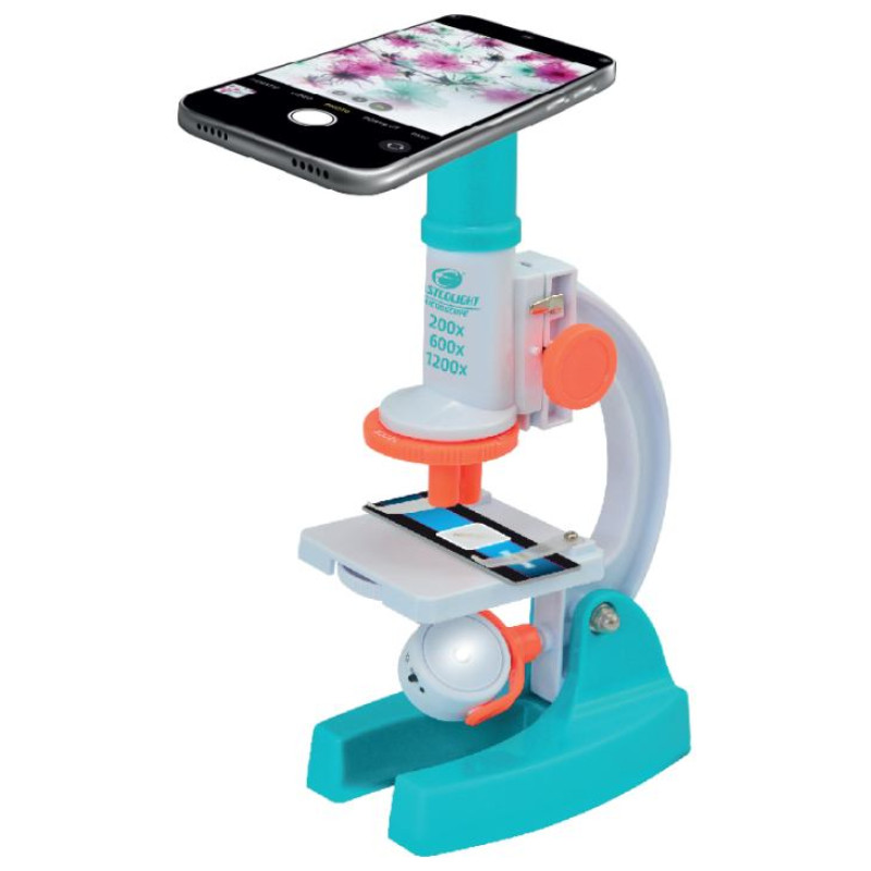 Eastcolight Mikroskops Luksusa komplekts 200/600/1200