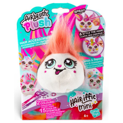 Airbrush Hair&acute;iffic mīkstā rotaļlieta ar Airbrush Mini