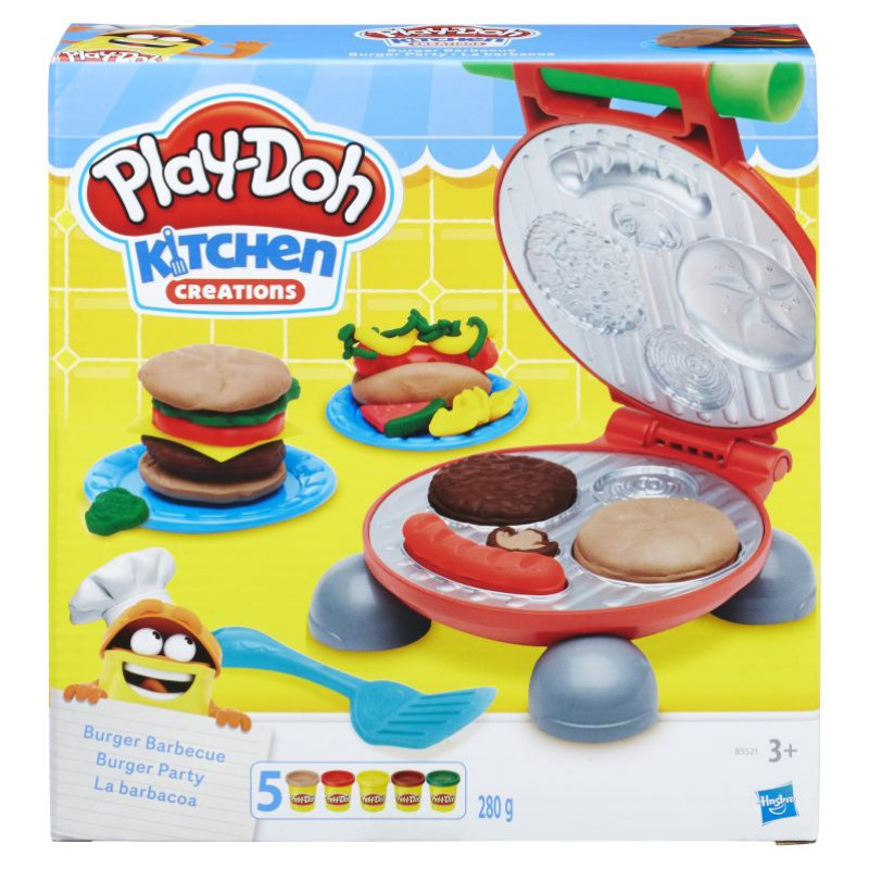 Play-Doh Burgera grils