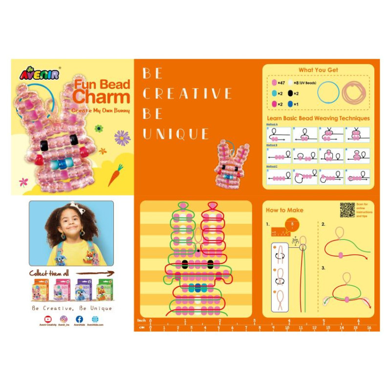 Avenir Jautrs pērlī&scaron;u piekariņ&scaron;: Izveido savu zaķi