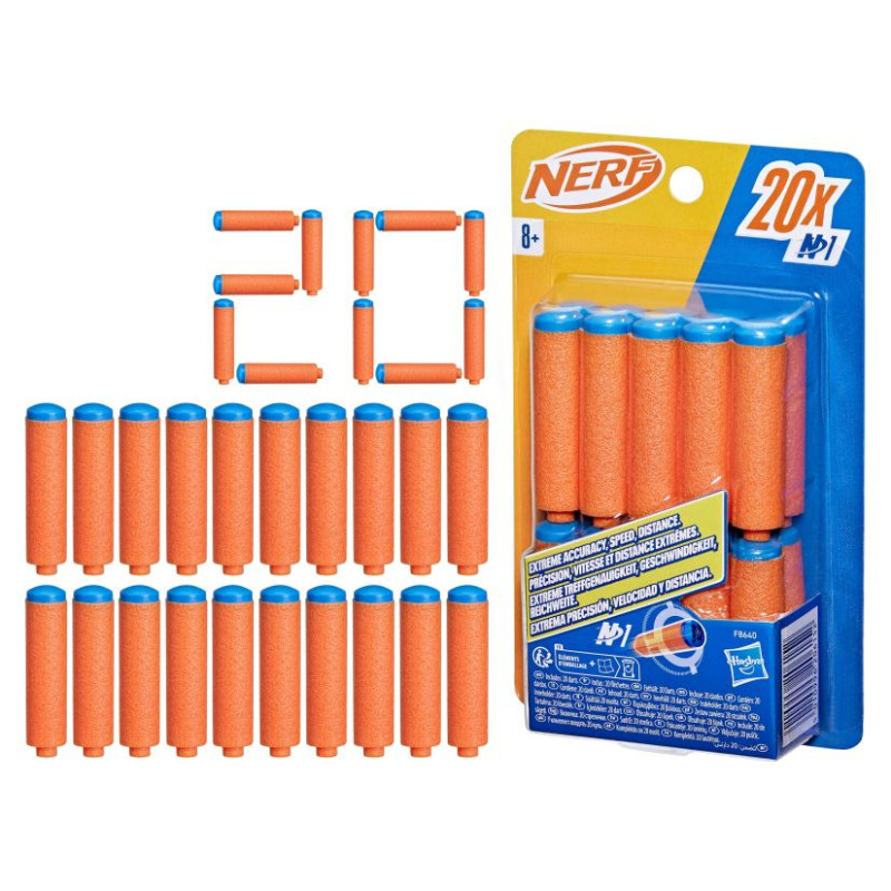 Nerf N sērijas &scaron;autriņu papildkomplekts, 20 gab.