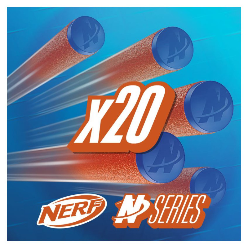 Nerf N sērijas &scaron;autriņu papildkomplekts, 20 gab.