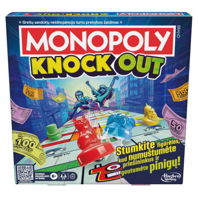 Monopoly настольная игра настольная игра Knockout (на литовском яз.)