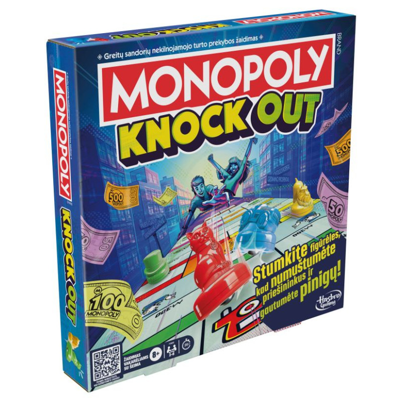 Monopoly настольная игра настольная игра Knockout (на литовском яз.)