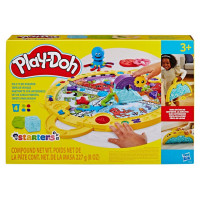 Play-Doh Rotaļu komplekts Salokāms un ērti pārnēsājams rotaļu paklājiņš