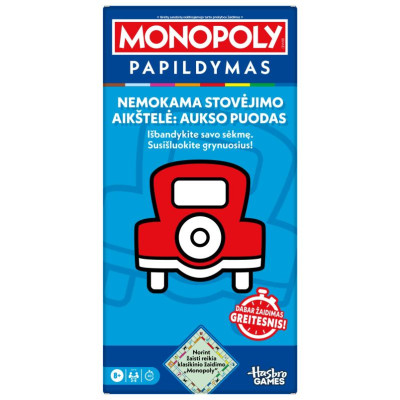 Monopoly Настольная Игра Nemokama stovėjimo aik&scaron;telė: aukso puodas (на литовском языке.)