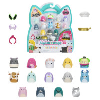 Squishmallows SQUISH-A-LONGS figūriņas, 14 gab., 2,5 cm