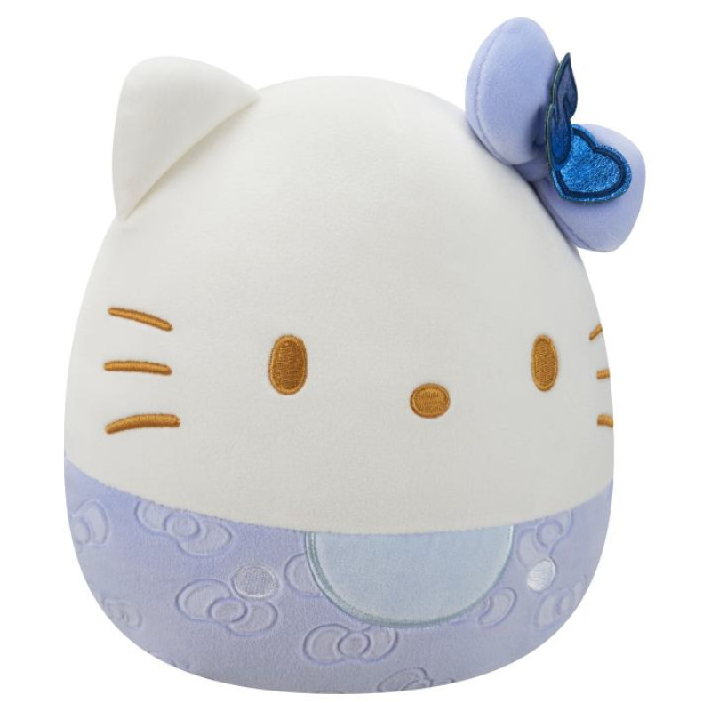 Squishmallows HELLO KITTY W21 Plī&scaron;a rotaļlieta Embossed Bows, 20 cm