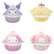 Squishmallows HELLO KITTY Mīkstā rotaļlieta, Lieldienu sērija, 20 cm