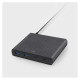 Uniq HUB Uniq Surge LITHOS Collective 90W 2xUSB-A QC 3.0 / 2xUSB-C PD 3.0 - black