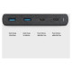 Uniq HUB Uniq Surge LITHOS Collective 90W 2xUSB-A QC 3.0 / 2xUSB-C PD 3.0 - black