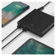 Uniq HUB Uniq Surge LITHOS Collective 90W 2xUSB-A QC 3.0 / 2xUSB-C PD 3.0 - black