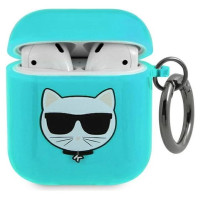 Karl Lagerfeld Choupette Case for AirPods 1/2 - Blue