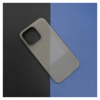 Kingxbar Plain Series case cover for iPhone 13 Pro Max silicone case gray