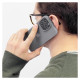 Kingxbar Plain Series case cover for iPhone 13 Pro Max silicone case gray