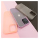 Kingxbar Plain Series case cover for iPhone 13 Pro Max silicone case gray