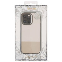 Kingxbar Plain Series case cover for iPhone 13 Pro Max silicone case gray