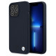 BMW Silicone Signature Case for iPhone 13 Pro Max 6.7" - Navy Blue