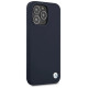 BMW Silicone Signature Case for iPhone 13 Pro Max 6.7" - Navy Blue
