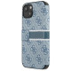 Guess GUBKP13S4GDBL iPhone 13 mini 5.4" blue/blue book 4G Stripe