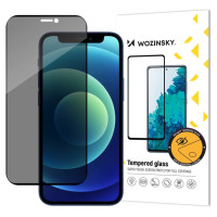 Wozinsky Privacy Glass Tempered Glass for iPhone 12 Pro / iPhone 12 with Anti Spy Privatizing Filter