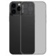Baseus Frosted Glass Case Cover for iPhone 13 Pro Hard Cover with Gel Frame black (ARWS001001)