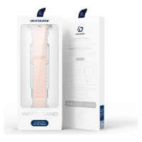Dux Ducis Strap (Armor Version) Apple Watch Ultra, SE, 9, 8, 7, 6, 5, 4, 3, 2, 1 (49, 45, 44, 42 mm) Silicone Magnetic Band Bracelet Pink Purple