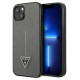 Guess GUHCP14SPSATLG iPhone 14 6.1 "silver / silver hardcase SaffianoTriangle Logo
