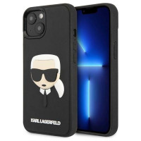 Karl Lagerfeld KLHCP14MKH3DBK iPhone 14 Plus 6.7 "black / black hardcase 3D Rubber Karl's Head