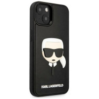 Karl Lagerfeld KLHCP14MKH3DBK iPhone 14 Plus 6.7 "black / black hardcase 3D Rubber Karl's Head