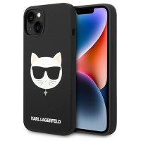 Karl Lagerfeld KLHMP14MSLCHBK iPhone 14 Plus 6.7 "hardcase black / black Silicone Choupette Head Magsafe