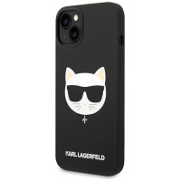 Karl Lagerfeld KLHMP14MSLCHBK iPhone 14 Plus 6.7 "hardcase black / black Silicone Choupette Head Magsafe